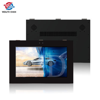 IP55 32&quot; impermeável monitor legível do LCD da luz solar, Signage de Windows 10 Digital