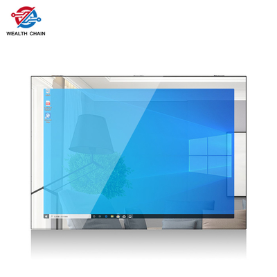 Parede-montagem tevê exterior de Smart do Signage do LCD Digital do espelho do transmitância de 30%/de 50%