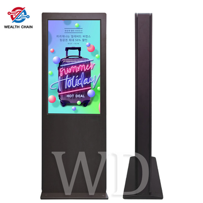 Medidores de controle remoto do Signage exterior de WiFi Bluetooth 3 75inch LCD Digital