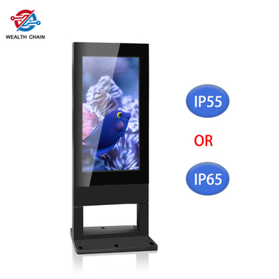 Monitor exterior do Signage 4K de Digitas do projeto quente 65&quot; 55&quot; 49&quot; rede de Wifi