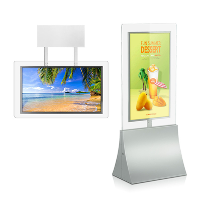 A janela que enfrenta o brilho alto LCD indica 2 o quadro transparente do painel LCD 1080P HD dos lados