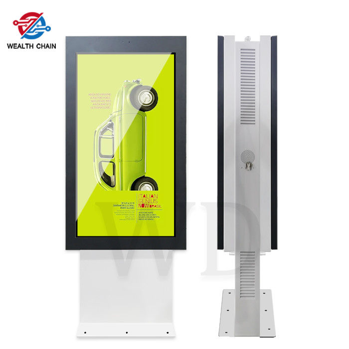 Double Sided FCC IP55 Rating Outdoor LCD Digital Signage For Bussiness